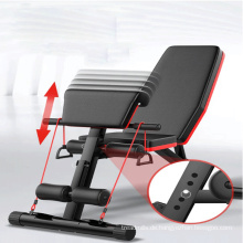 Neue multifunktionale faltbare Bankrückenlehne Sit Up Bauch Fitness Bank Trainingsgeräte